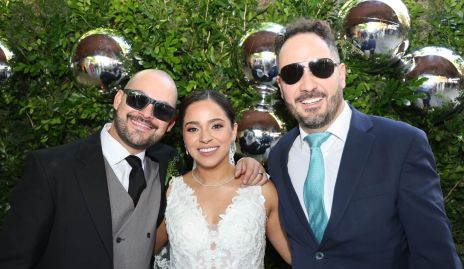  Pedro Pablo Lozano, Tania Loredo y Oziel Lamas.