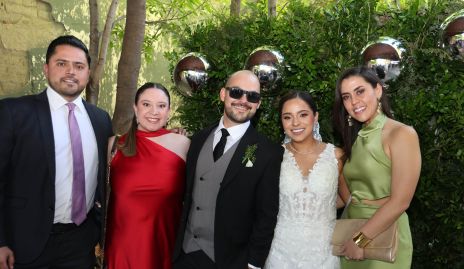  Rafael Velázquez, Ari Pérez, Tania Loredo, Pedro Pablo Lozano y Ale Valle.