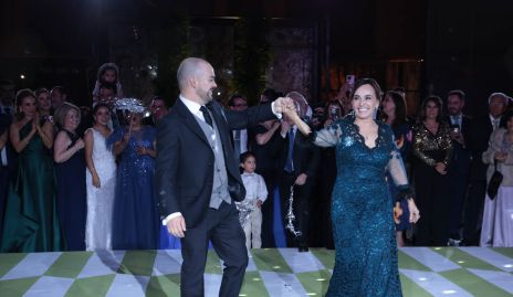  Pedro Pablo Lozano con su mamá Susana Rangel.