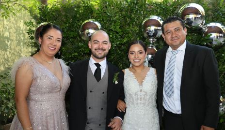  Eunice Ruiz, Pedro Pablo Lozano, Tania Loredo y Jaime Rodríguez.