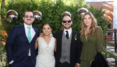  Antonio Musa, Tania Loredo, Pedro Pablo Lozano y Veida Villarreal.