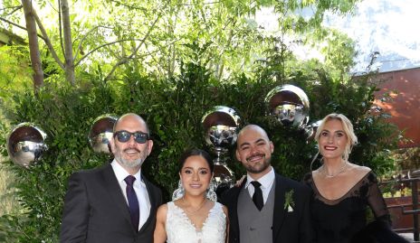  Hugo Humara, Tania Loredo, Pedro Pablo Lozano y Carla Huber.