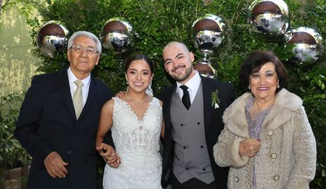  José de Jesús González, Tania Loredo, Pedro Pablo Lozano y Rosa María Flores.