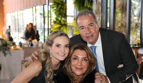  Miriam Huber, Nuria Lozano y José Luis Hernández.