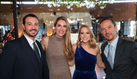  Juan Pablo Aspe, Paulet Lozano, Ale Álvarez y Julián Ramírez.