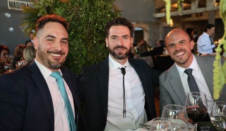  Oziel Lamas, Luis Ortuño y Eduardo Rangel.