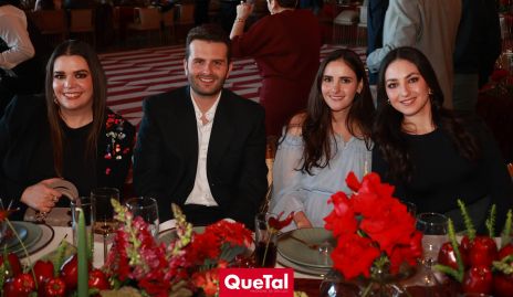  Ana Martha Ocaña, Melissa González, Meri Esper y Arturo Esper.