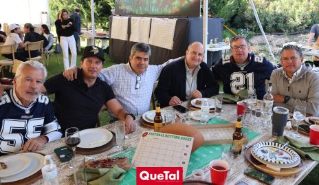  Jerónimo Gómez, Jorge Morales, Paco Leos, Alejandro Cambeses, Jacobo Payán y Pepe Guevara.