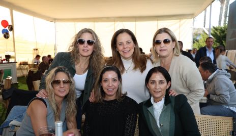  Verónica Berrón, Paty Fernández, Mari Pizzuto, María José Pedrero, Ceci Limón y Vero Conde.