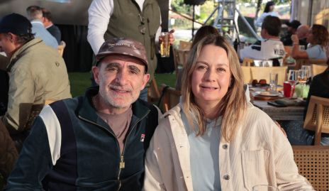   Juan Carlos Abaroa y Gaby Artolózaga.