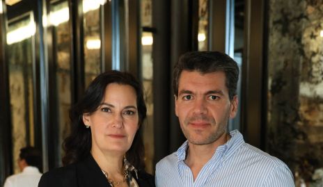   Sandra Morelos Zaragoza y Diego Vivanco.