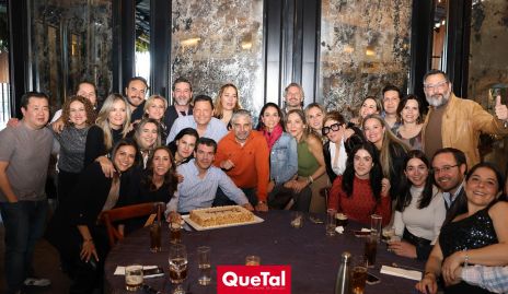  Diego Vivanco festejando su cumple.