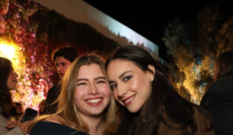  Danna Heinze y Paula de la Rosa.