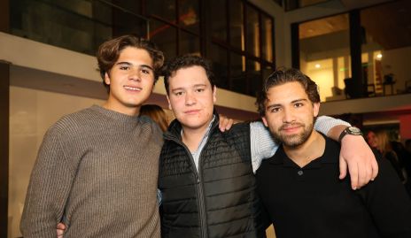  Juan Pablo Wagner, Andrés Cambeses y Daniel Carreras.