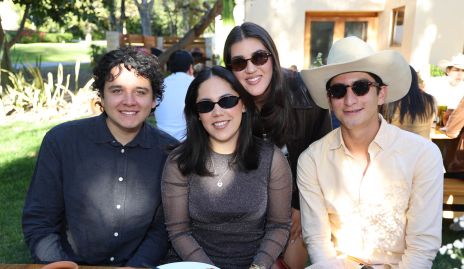  Erik Gámez, Arantza Fonte, Natalia Gómez y Leo Sánchez.