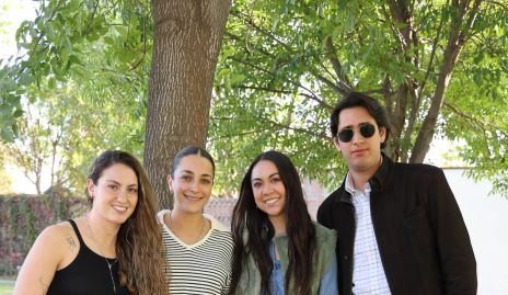  Grace Alcalde, Ana Gaby Villalba, Ale Loredo y Diego Acosta.