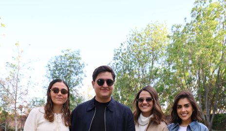 Abraham Martell, Alejandra Castillón, Mariana Rivera e Ivanna Chemás.