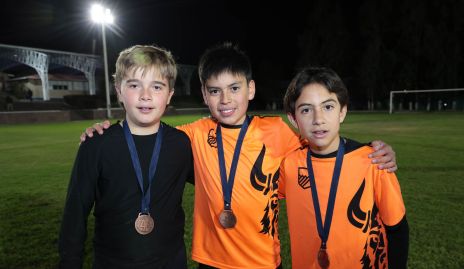  Julián Reverte, Santiago Díaz de León y Arnulfo Rodríguez.