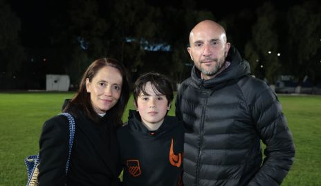  Hortensia López, Jerónimo y Juan Pablo Nava.