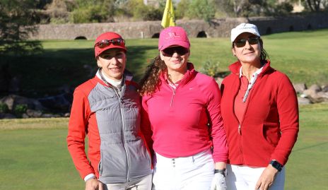  Roxana Fernández, Laura Hallal y Blanca González.