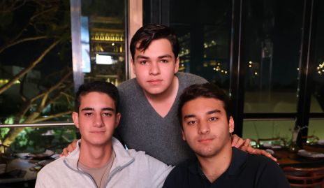  Paulo Alcalde, Pepe Barrón y  Arturo Payán Torres.