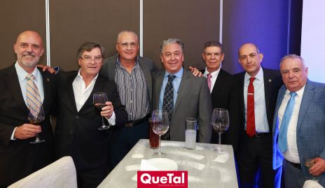  Stephan Lehmann, Luis Gerardo Ortuño, Carlos Brueggeroff, Daniel Dávalos, Rafael Hernández, Jorge Guerra y Alejandro Mancilla.