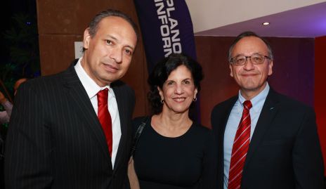  Andrés Ortega, Cristina Nava y José Torres.