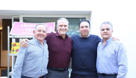  Octavio Aguillón, Humberto Siller, Roberto Silva y Gilberto Sánchez.