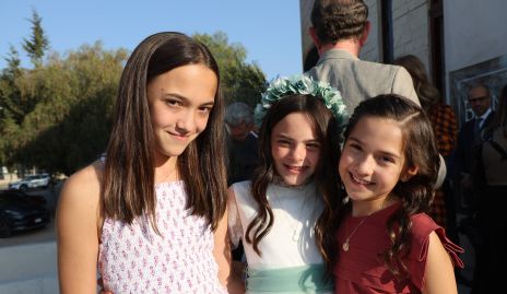  Camila Gutiérrez, Marina Zermeño e Isa Garza.