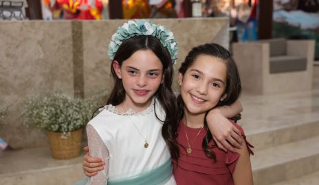  Marina Zermeño e Isa Garza.