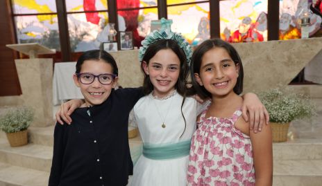  Gaby Molina, Marina Zermeño e Inés Güemes.
