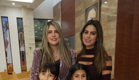  Mariana Berrones, Bárbara Berrones, Renata Cordero y Barbarita Rojo.