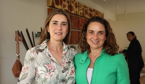  Ángeles Laso de la Vega y Rocío Alcalde.