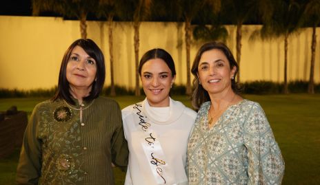  Claudia Ortiz, Ana Martha Martínez y Martha Laso de la Vega.
