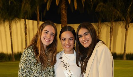  María Paula Revuelta, Ana Martha Martínez y Marijó Valdés.