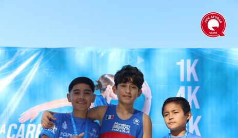  Aldo de Jesús, Diego Mateo y Marco Antonio Segovia.