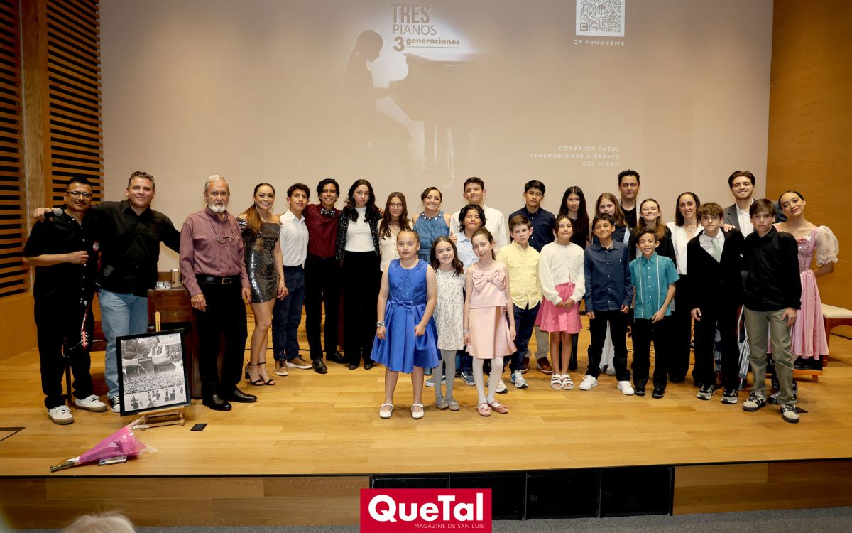 TRES PIANOS, 3 GENERACIONES EN CATAL&Aacute; CLUB