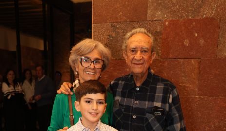  María Beatriz Orozco, Homero González y Bernardo Reynoso.