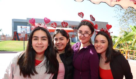  Isabela Martínez, Isabela Toranzo, Majo Cerda y Rocío Celis.