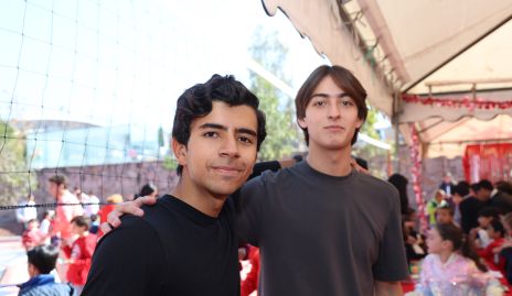  Mario y Sebastián Veliz.