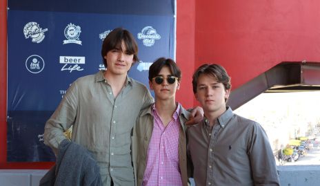  Paulo Abaroa, Rodrigo Díaz y Andrés Mendizábal.