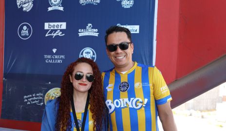  Oscar Carranza y Jazmín Bravo.