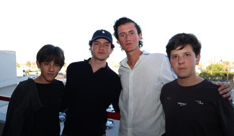  Leonardo, Ricardo y Mateo.