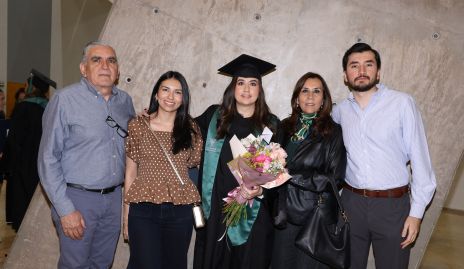  Alfonso Rivera, Andrea Rivera, Maritere Rivera, Tere Agoitia y Alfonso Agoitia.
