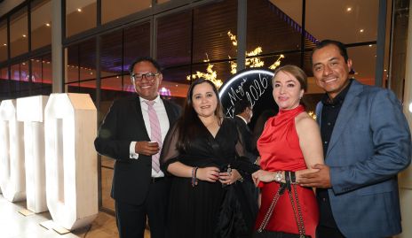  Daniel Rodríguez, Verónica Mejía, Elizabeth Morales y Edgar Villegas.