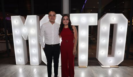  Jonathan Leija y Aidé Rojas.