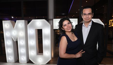  María Leonora Salas y Héctor Mendoza.