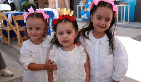  Eugenia, Victoria y Luciana.