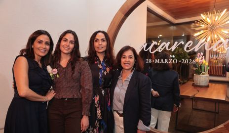  Came Stevens, Macarena Villasuso, Marianela Villanueva y Aranzazu Rodríguez.
