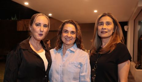  Ximena Ocejo, Rocío Alcalde y Claudia Quijano.